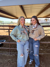 Load image into Gallery viewer, BLUE Lomita Longhorn Pullover