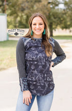 Load image into Gallery viewer, Crazy Train- Trading Post Top