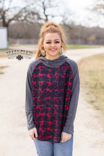 Load image into Gallery viewer, Crazy Train - Purrfectly Plaid Hoodie