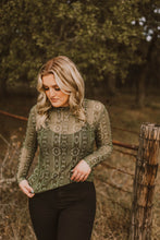 Load image into Gallery viewer, MESHING AROUND * OLIVE [XL &amp;3X ONLY]
