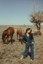 Load image into Gallery viewer, PONY UP PLISSE * TEAL
