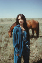 Load image into Gallery viewer, PONY UP PLISSE * TEAL
