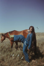 Load image into Gallery viewer, PONY UP PLISSE PANT * TEAL
