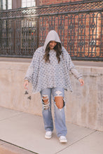 Load image into Gallery viewer, CHECK ONE TWO PONCHO
