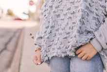 Load image into Gallery viewer, CHECK ONE TWO PONCHO
