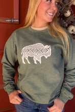 Load image into Gallery viewer, Blazin' Buffalo Sweater
