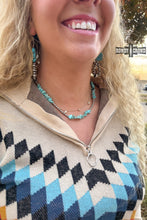 Load image into Gallery viewer, Rockin&#39; With Turquoise Necklace
