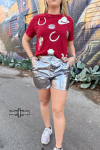 Load image into Gallery viewer, Marfa Metallic Shorts
