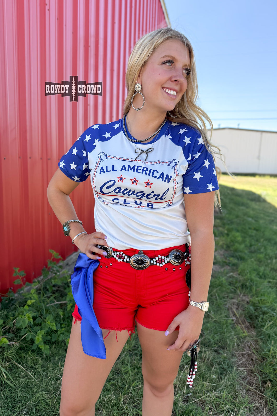 All American Cowgirl Tee