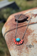 Load image into Gallery viewer, Coral West Necklace
