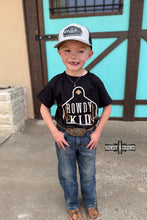 Load image into Gallery viewer, BROWN- Rowdy Kid Tee
