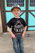 Load image into Gallery viewer, BROWN- Rowdy Kid Tee
