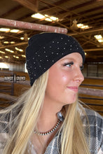 Load image into Gallery viewer, BLACK- Shine Bright Beanie
