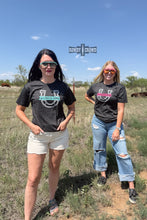 Load image into Gallery viewer, TURQUOISE Lucky Rodeo Tee
