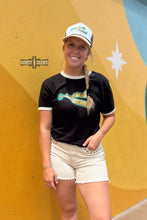 Load image into Gallery viewer, LEOPARD Wild Ride Ringer Tee
