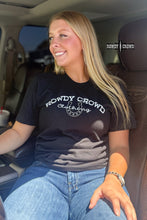 Load image into Gallery viewer, BLACK Rowdy Crowd Promo Tee
