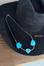 Load image into Gallery viewer, Turquoise Tres Necklace
