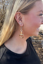 Load image into Gallery viewer, Fearless Bit Earrings
