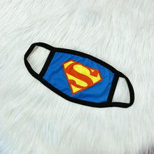 Load image into Gallery viewer, Superhero Facemask - Red &amp; Blue
