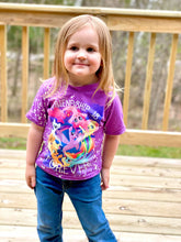 Load image into Gallery viewer, Bleach Splatter T-Shirts-Purple Friendship Is Forever

