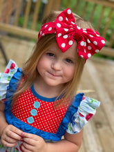 Load image into Gallery viewer, Blueberry &amp; Cherry Print Tiered Dress
