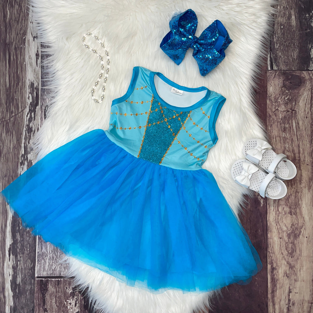 Inspired Tulle Tank Dress - Arabian Princess