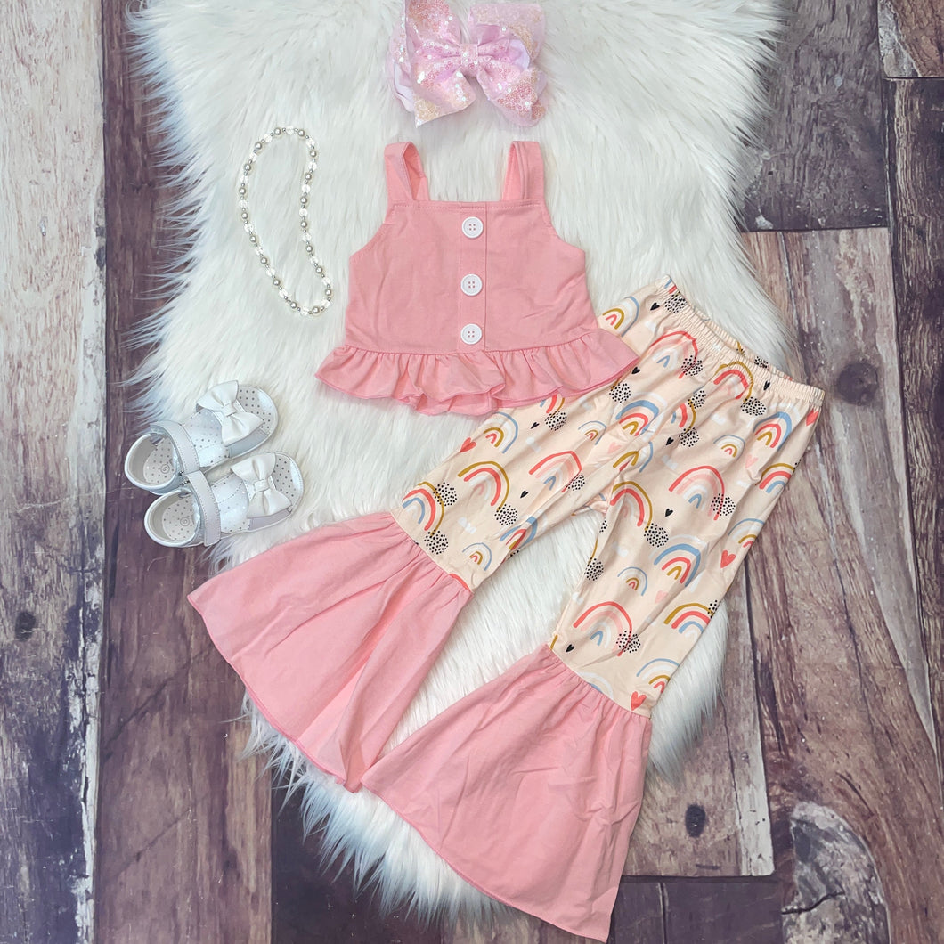 Rainbow Tank & Bell Set