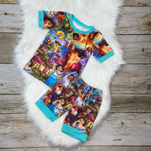Load image into Gallery viewer, Miracle Movie Mashup Short Loungewear Set
