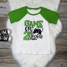 Load image into Gallery viewer, Back to School Raglan - Game on 2nd Grade
