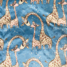 Load image into Gallery viewer, Minky Dot Plush Baby Blanket - Mommy &amp; Me Giraffe
