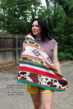 Load image into Gallery viewer, Conroe Cowprint Wild Rag
