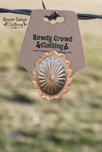 Load image into Gallery viewer, Concho Scarf Slide/ Ring / Tee Clip
