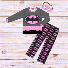 Load image into Gallery viewer, Superhero Loungewear Set - Pink Bat
