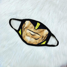 Load image into Gallery viewer, Superhero Facemask - Man's Face Yellow
