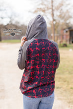 Load image into Gallery viewer, Crazy Train - Purrfectly Plaid Hoodie
