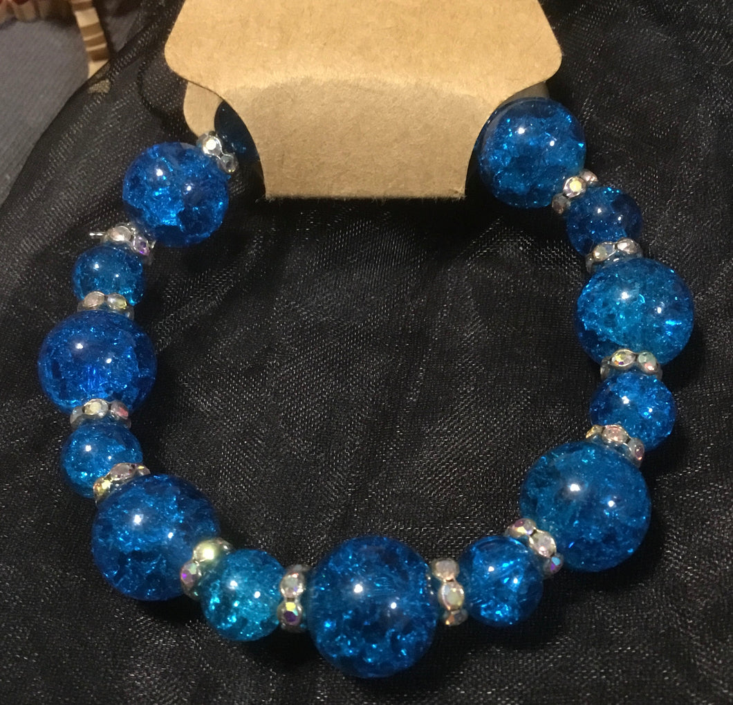 Electric Blue Bracelet