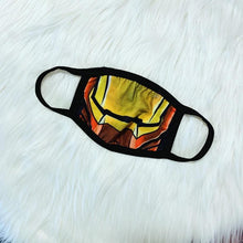 Load image into Gallery viewer, Superhero Facemask - Red Iron Mask
