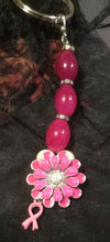 Load image into Gallery viewer, The Tina - Breast Cancer Awareness Keychain
