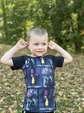 Load image into Gallery viewer, Halloween Horror You&#39;ll Float Too Raglan
