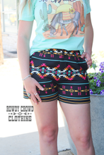 Load image into Gallery viewer, Azel Aztec Shorts
