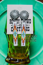 Load image into Gallery viewer, Azusa Aztec Earrings
