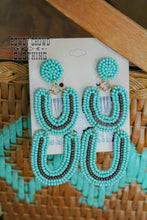 Load image into Gallery viewer, Lucky Horseshoe Earrings
