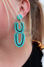 Load image into Gallery viewer, Lucky Horseshoe Earrings
