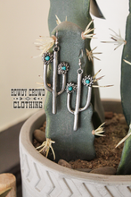Load image into Gallery viewer, Carmine Cactus Earrings
