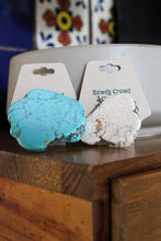 Load image into Gallery viewer, Turquoise Scarf Slide/ Ring / Tee Clip
