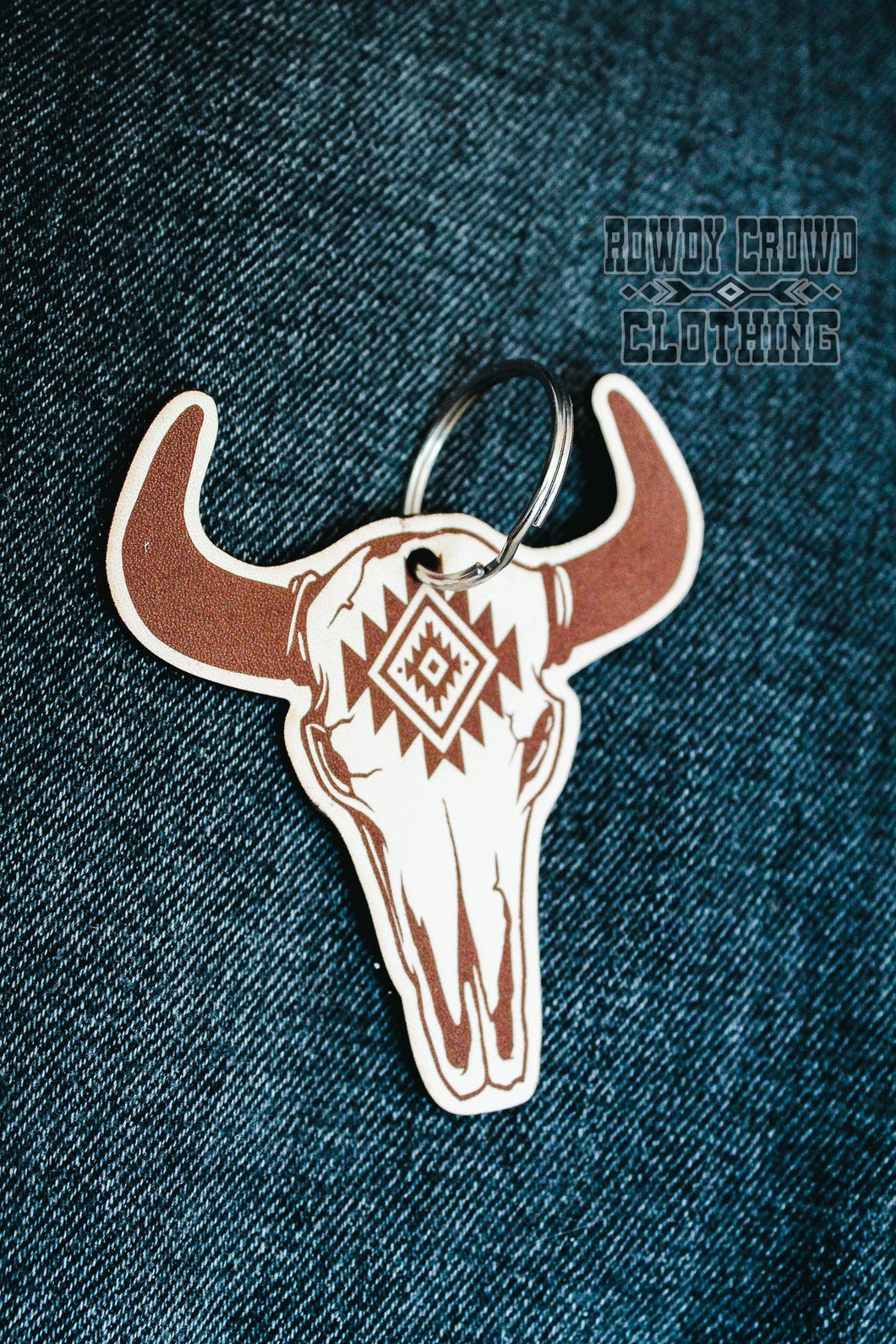 Lynna the Steer Keychain