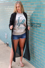 Load image into Gallery viewer, Turquoise &amp; True Crime Tee
