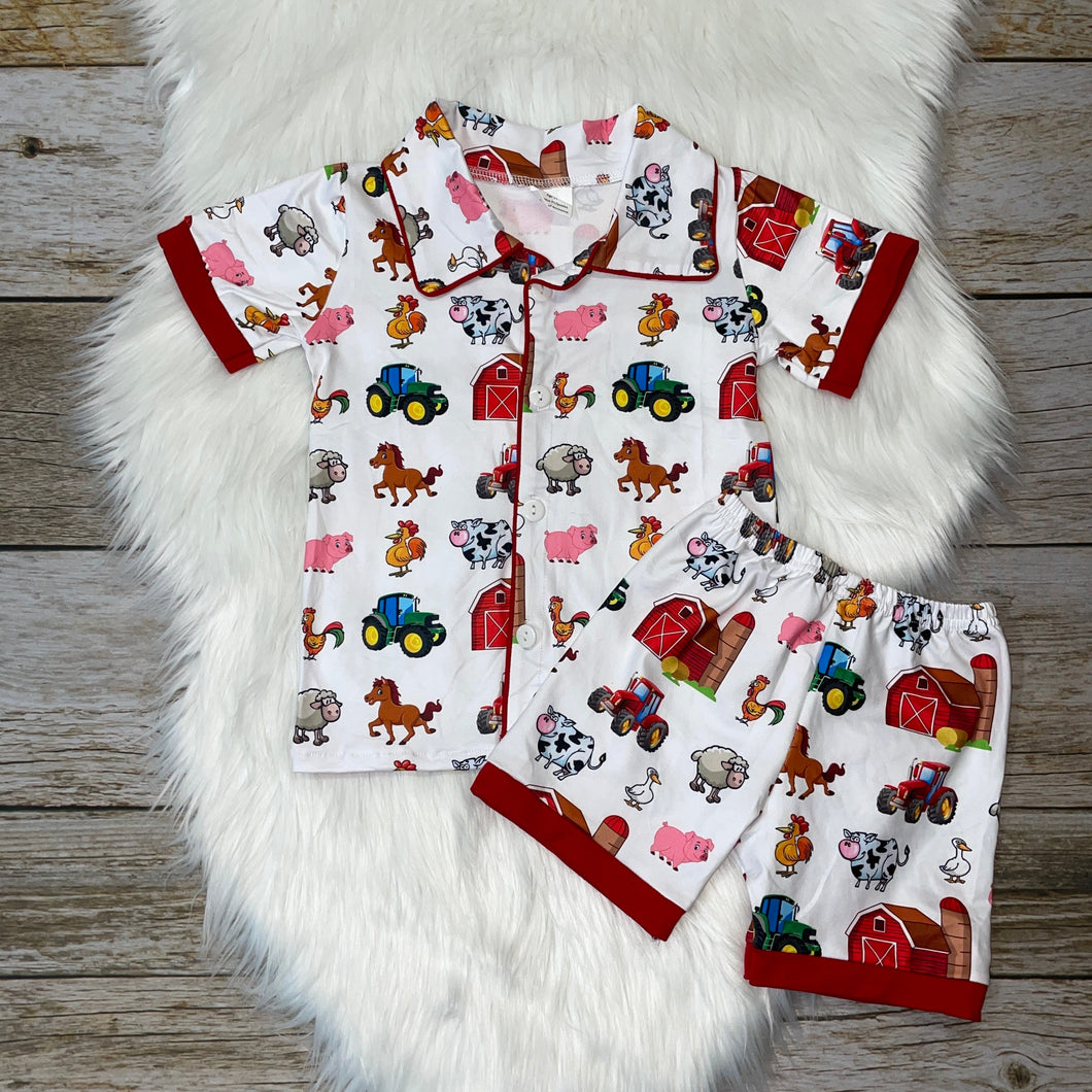 Farm Animals Printed Loungewear Set