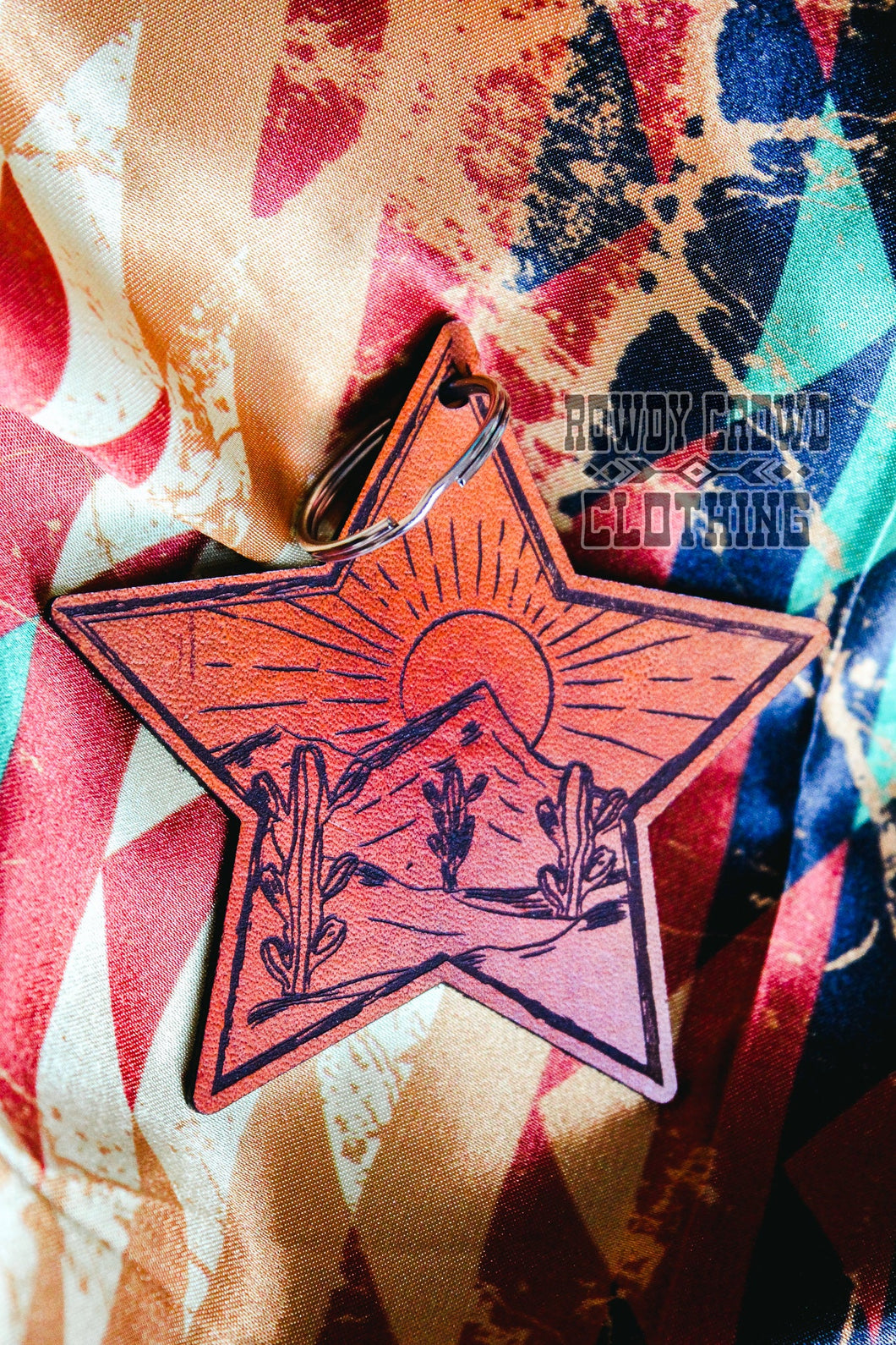 Mojave Desert Keychain