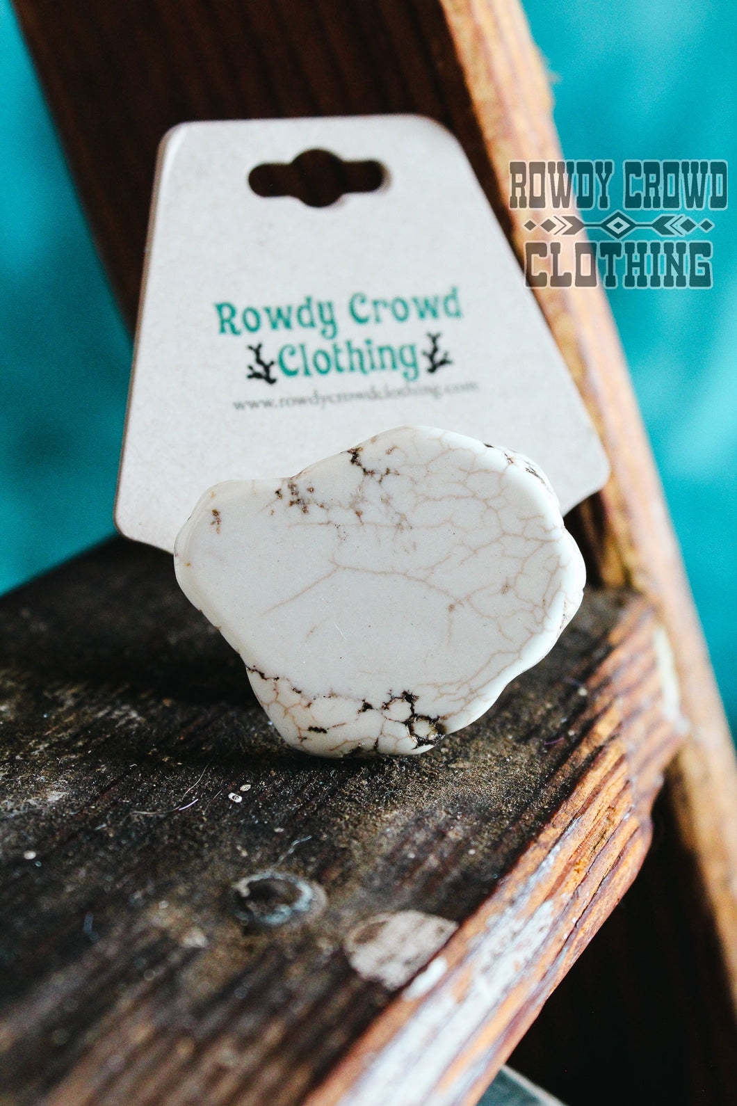 White Water Scarf Slide/ Ring / Tee Clip